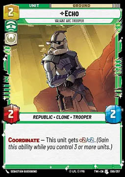 Echo, Valiant ARC Trooper