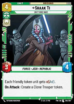 Shaak Ti, Unity Wins Wars