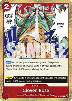 Cloven Rose (OP08-018)