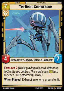 Tri-Droid Suppressor