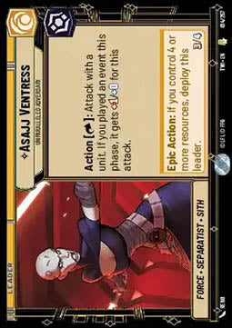 Asajj Ventress, Unparalleled Adversary