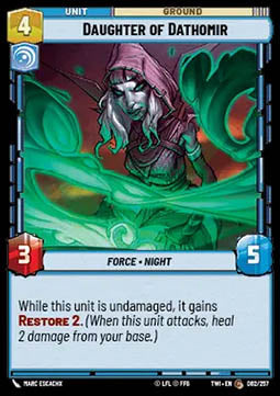 Daughter of Dathomir