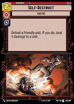 Self-Destruct