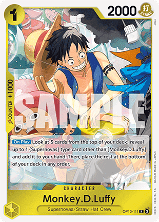 Monkey.D.Luffy (OP10-111) (V.1)