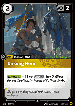 Unsung Hero