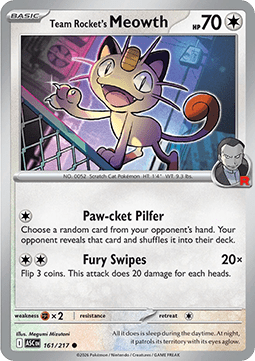 Team Rocket's Meowth